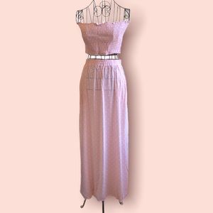 NEW Shein maxi skirt & top set **runs small** marked size XL fits size 8